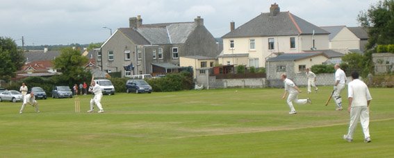 Sandy Lane Cricket Ground, Bugle by fingerspinner