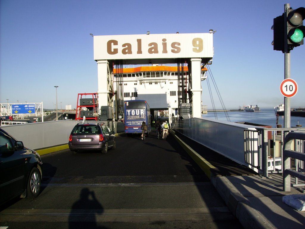 Embarquement à bord du Pride of Burgundy à Calais (62) by ien62