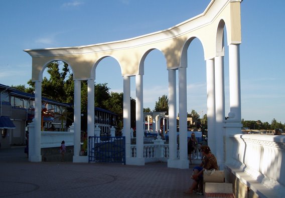 Colonnade by Sarychev Sergei