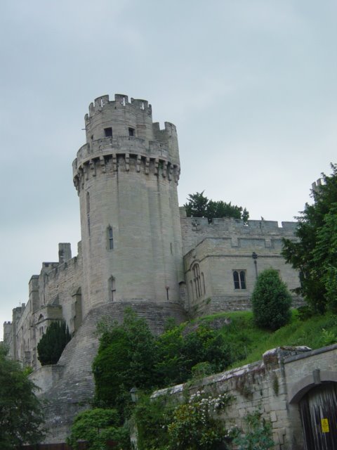 Castillo de Warwick desde Mill St. by juana2p