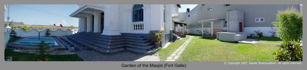 Fort Masgid Garden by Mohomed Gazaly