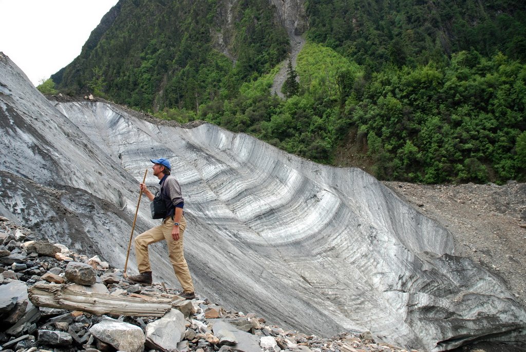 Kawa Karpo SW glacier ice sediments by wal+