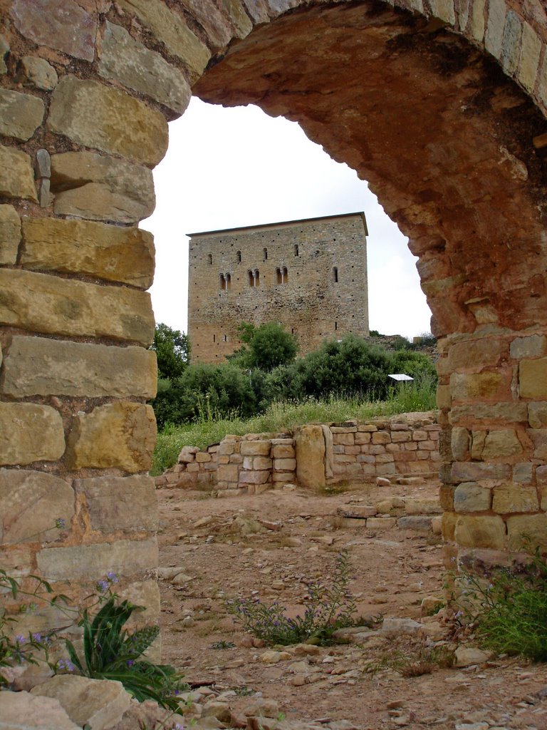 Vista del Castell de Llorda by abundio