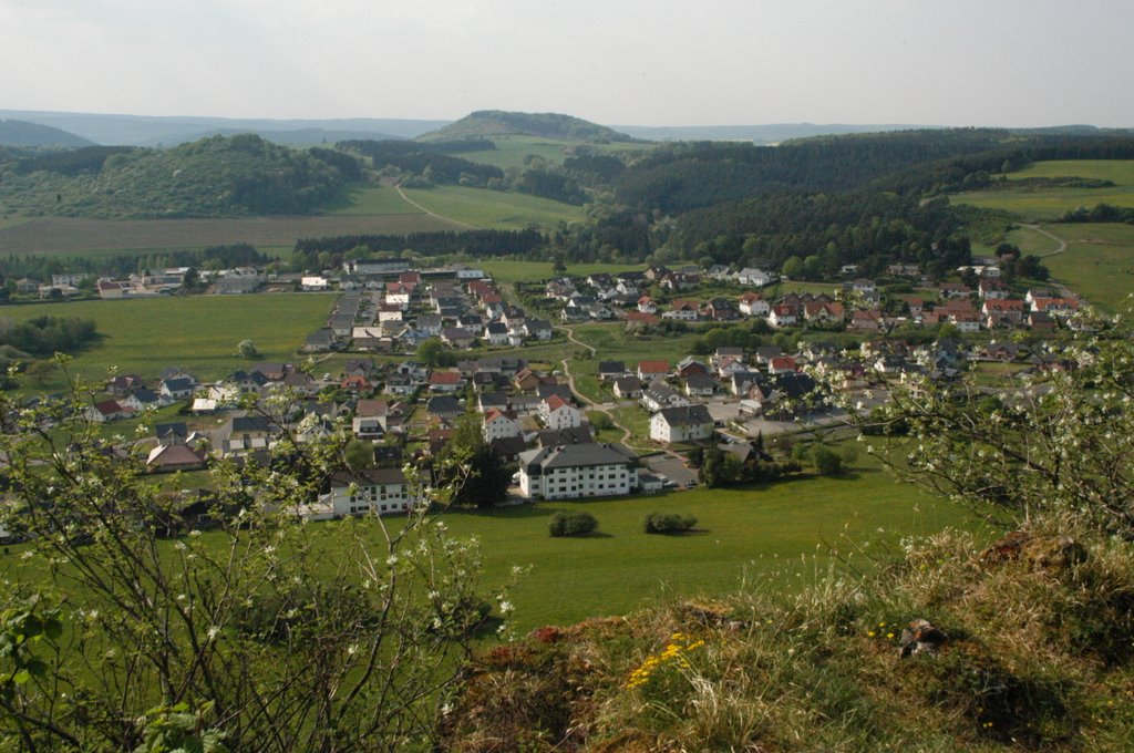 Blick auf Gerolstein Nord by Edgar Holbach