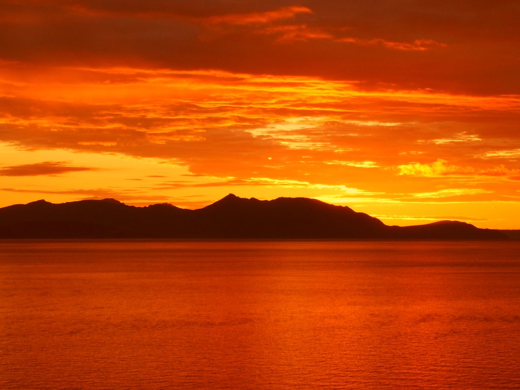 Arran ,North from Dunure. by Ricky9