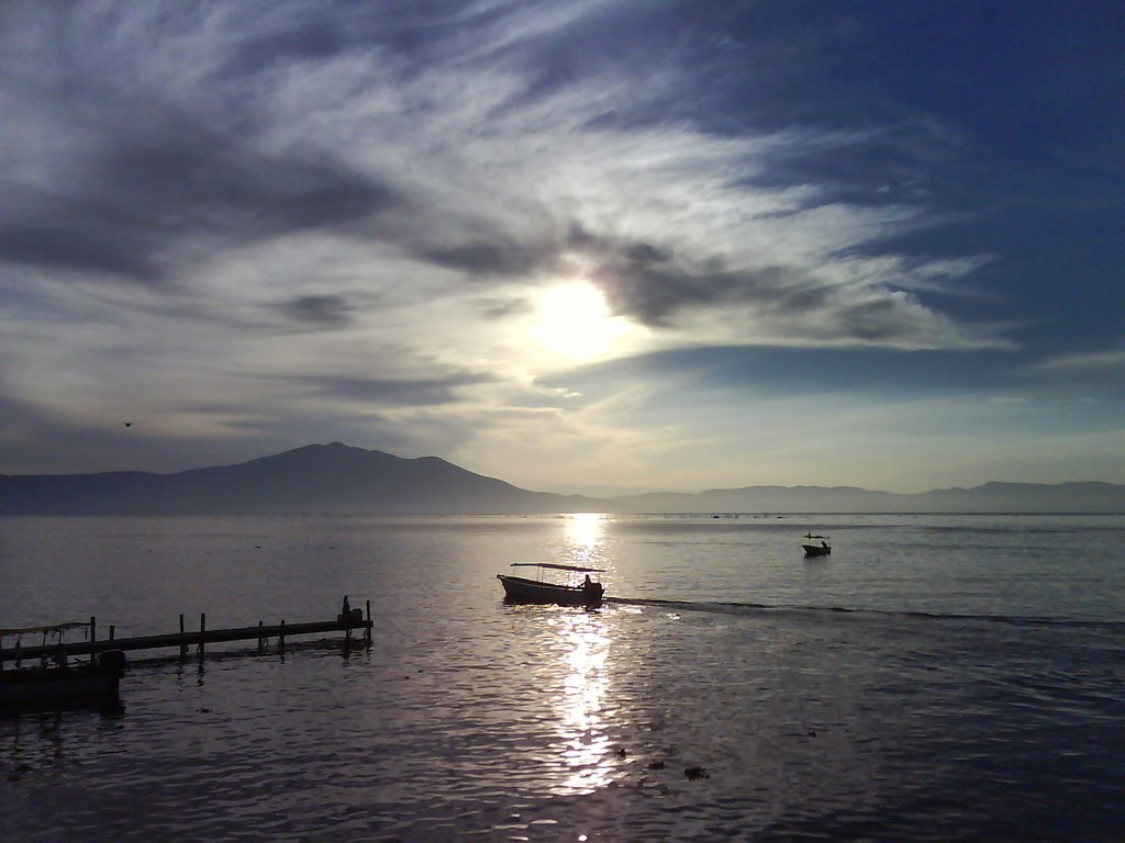 Chapala atardecer by Lalo03 Corp.®