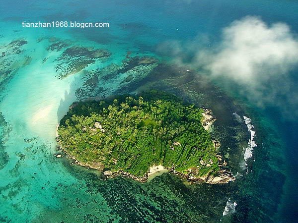 Flying over the Marine Park,2004 by Tianzhan