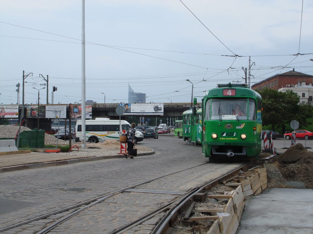 Streetcar, Riga by Victor Misael