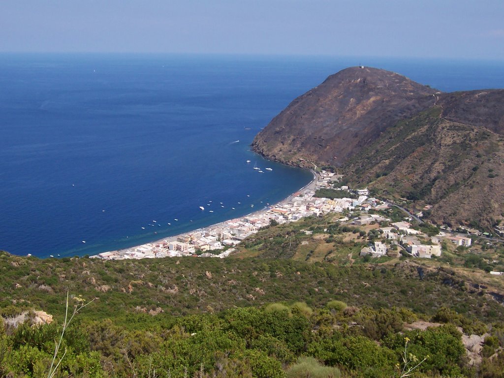 Panorama Canneto isola di Lipari by tigre652