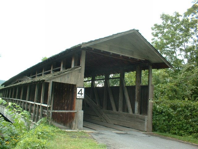 Claycomb covered bridge, Bedford County, Penn. by olivella ferret