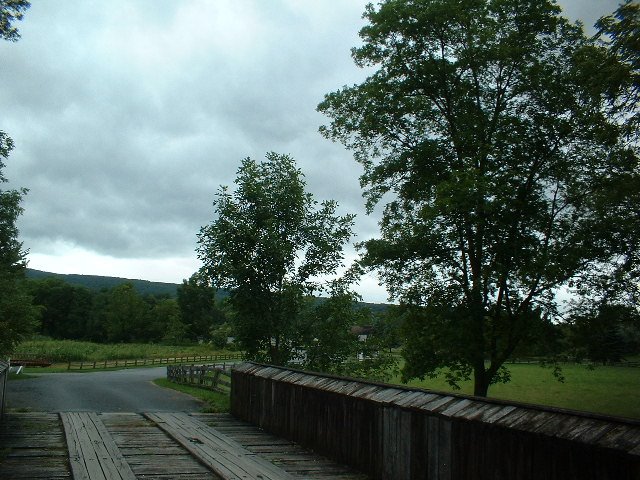 Claycomb covered bridge, Bedford County, Penn by olivella ferret