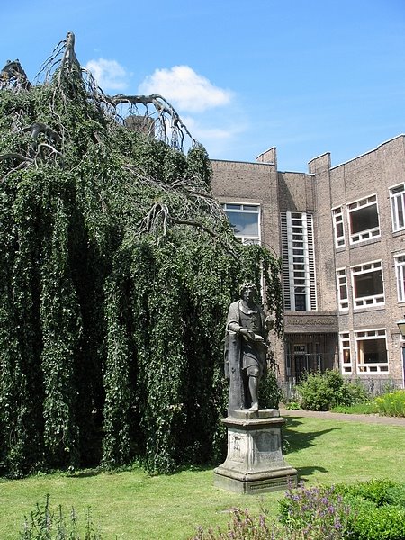 Lourens Janszoon Coster (Inventor of Typography). Donation from Collegium Medicum in Hortus Medicus, Haarlem by Chris10 ©