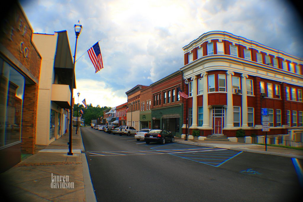 Olde Main Plaza, Saint Albans, WV by Lauren LeRose Davidson