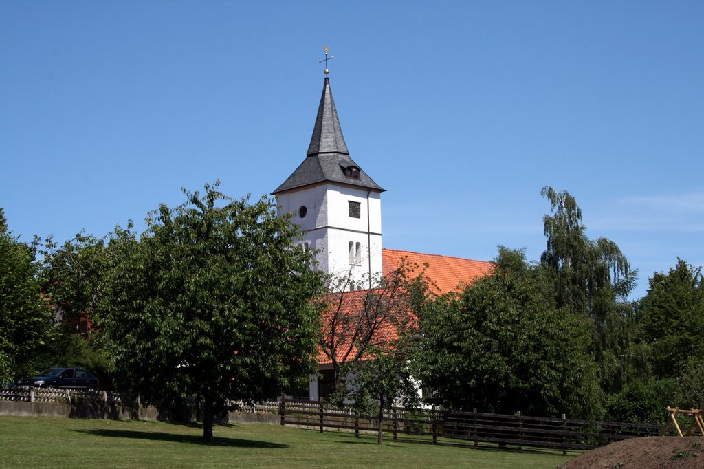 Blick in Richtung Kirche Wehdem by Thomas-Leupold.de