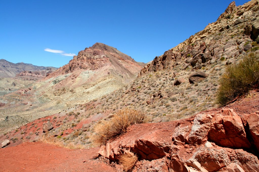 Death Valley; Red Pass, mineral Hills by Phil Nieto