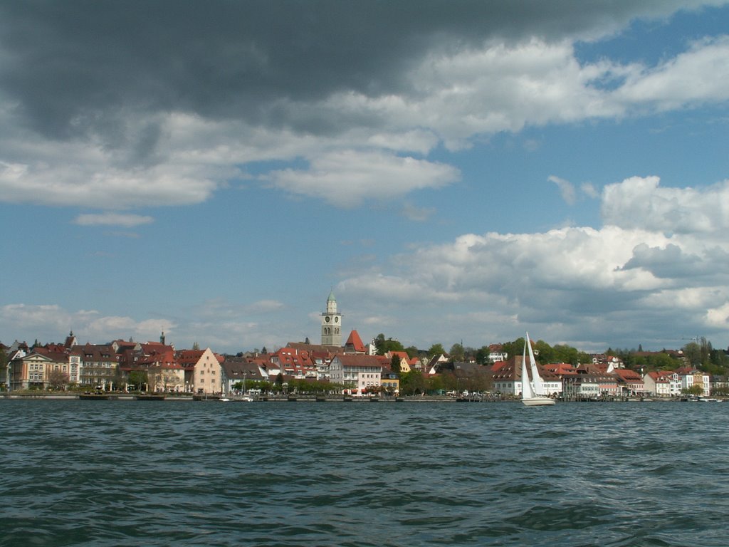 Blick auf Überlingen CP by CP bootscc