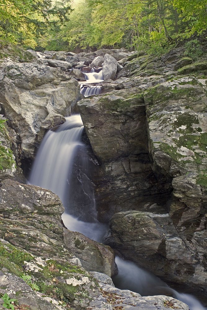 Trout River Falls (Three Holes) by Dean Goss