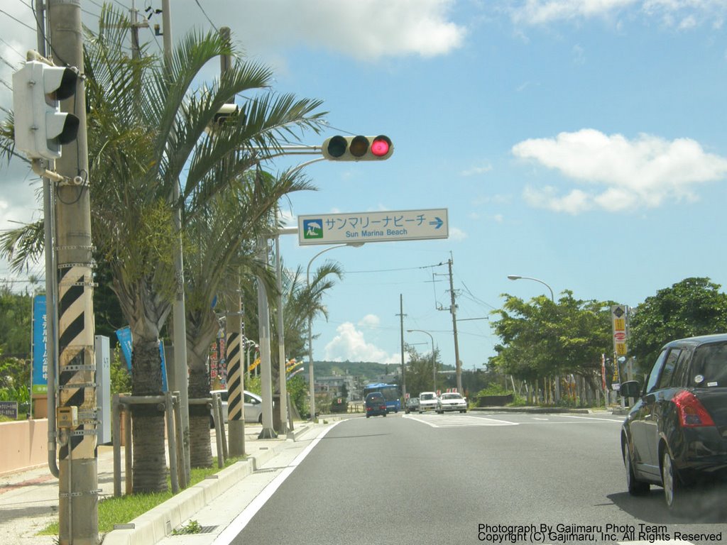 Sun Marina Beach,Okinawa by gpt