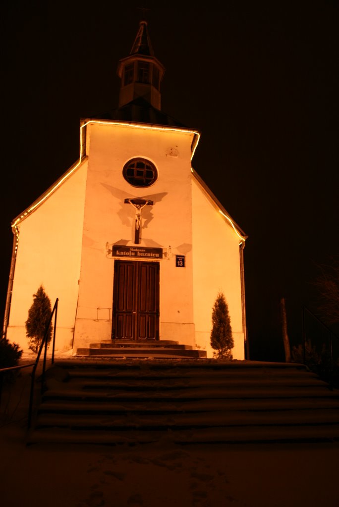 Madona Catholic Church by Artis Laivins