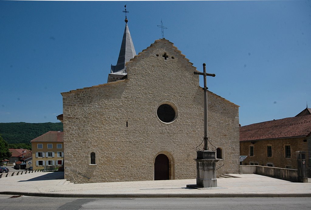 Eglise Saint-Lupicin 2008 a by Robert LE PENNEC