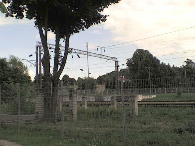 View next to the rails by A440