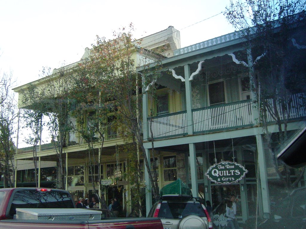 Main Street. Fredericksburg. Texas by WilliamWebbDesign.com