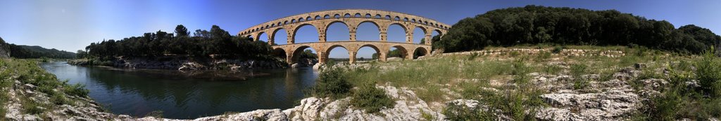 Pont du Gard: Panorama 360° by Jos_S