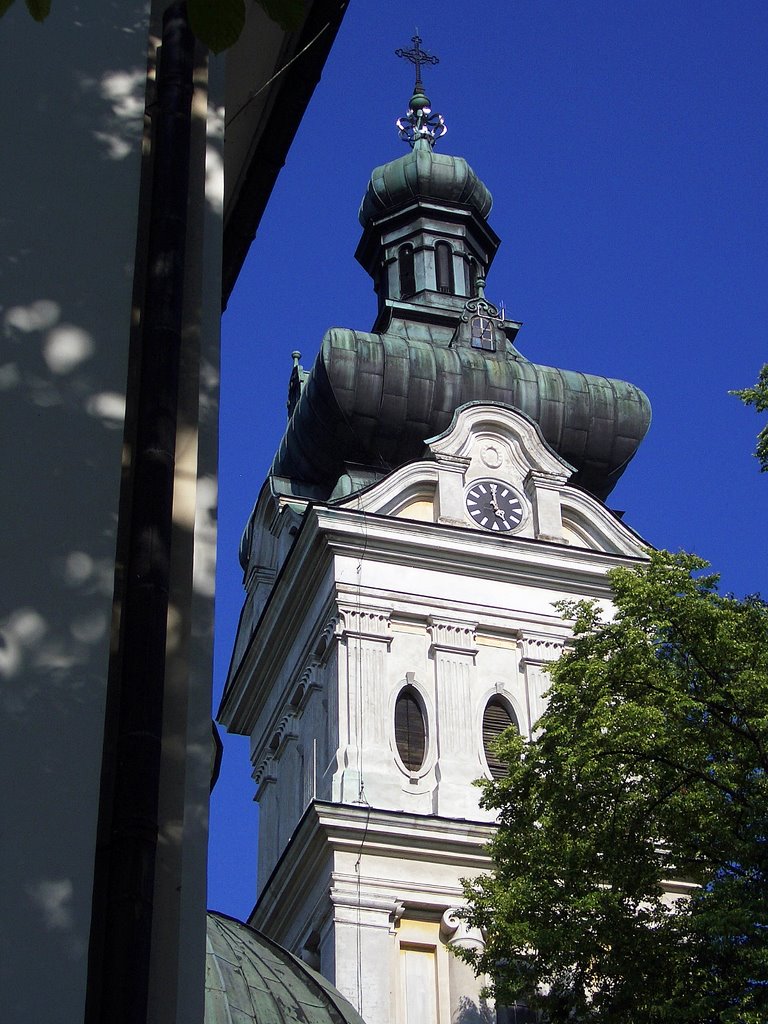 Tuchow - Redemptorist Monastery Tower by jmk