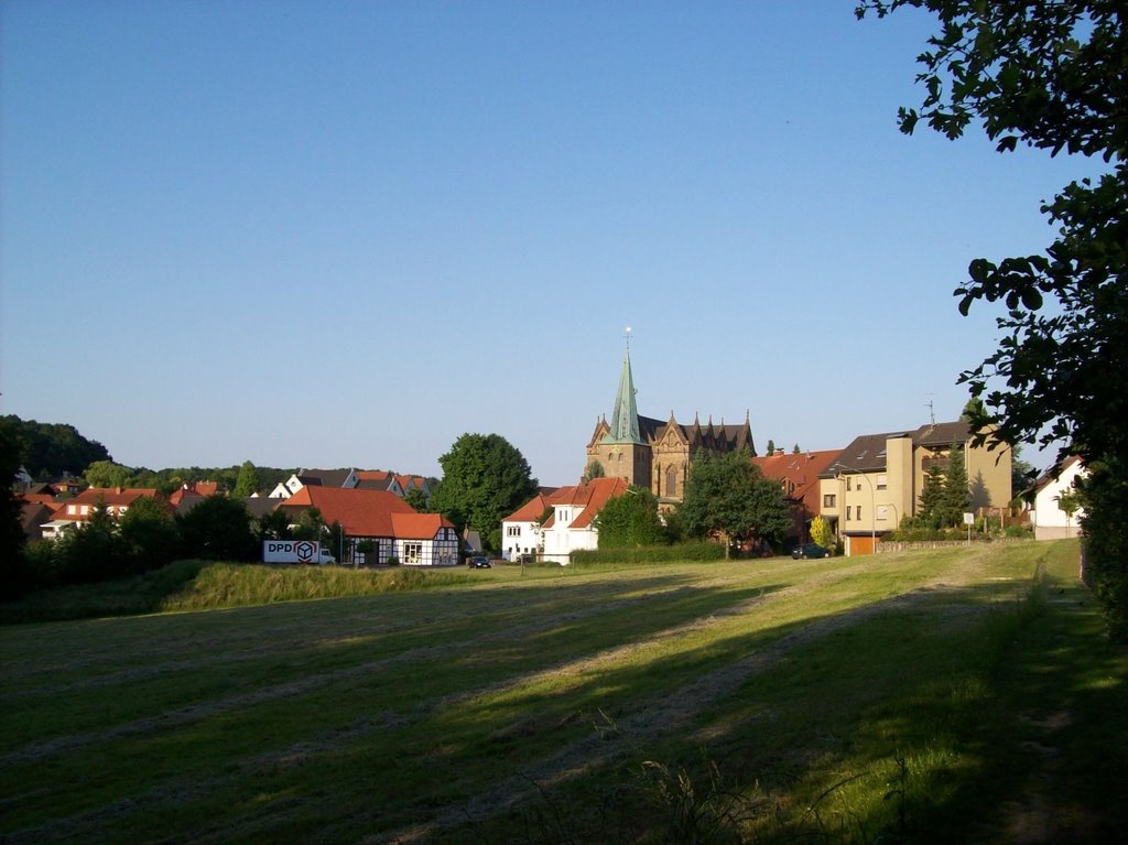 Blick auf das Zentrum von Ostercappeln by Scarecrow69