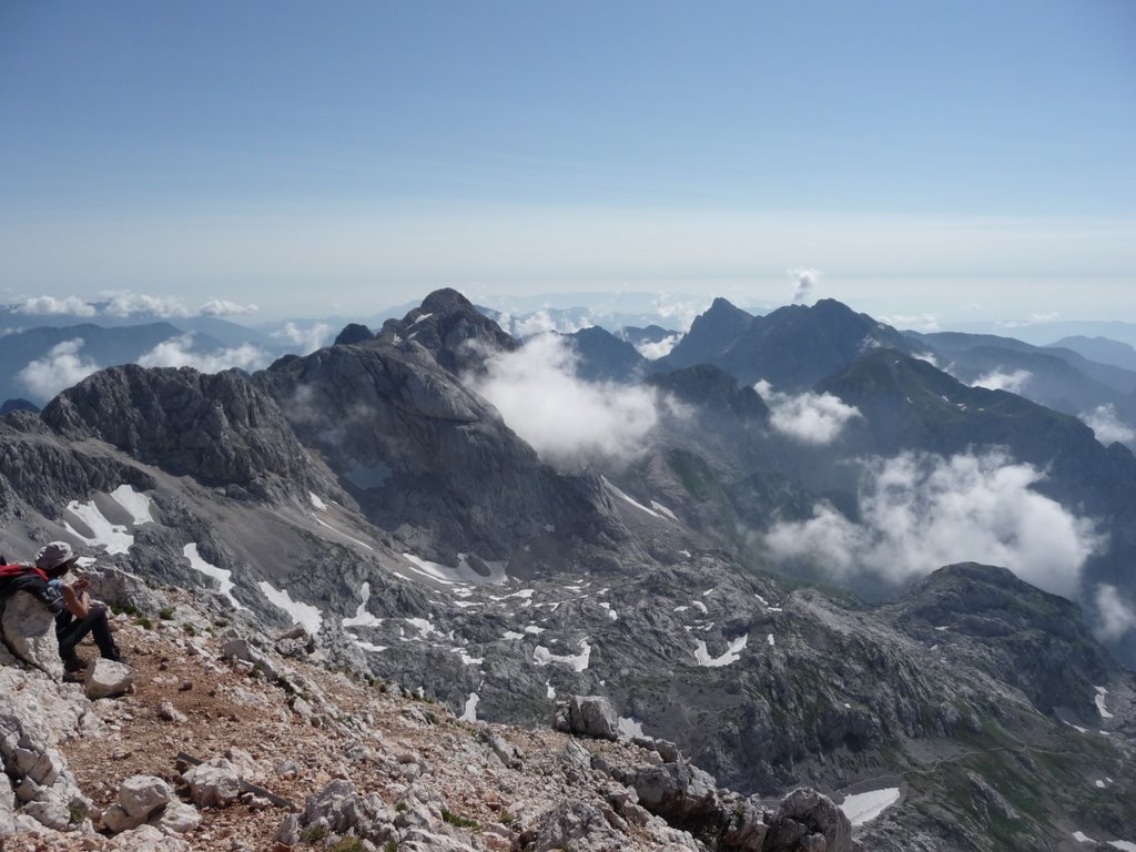 Kamnik alps from grintovec by Zoran M.