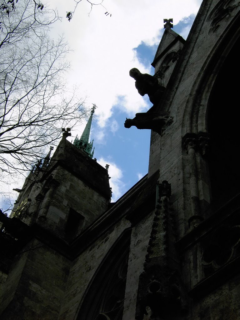 St Paul Kirche, Munchen, Germany by Mihaela Branzan