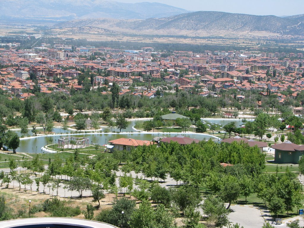 GÖKÇAYDAN ISPARTA MANZARASI 02 by Ahmet SERTTÜRK - EKSEN BALDO PİRİNÇ