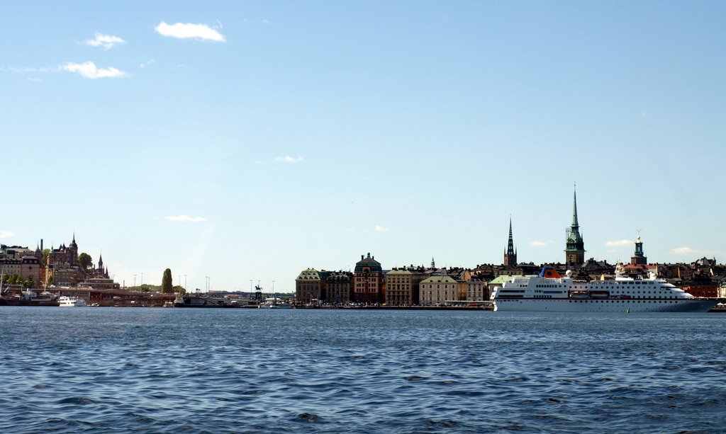 Gamla Stan desde el mar by Juan Carlos Cabañas