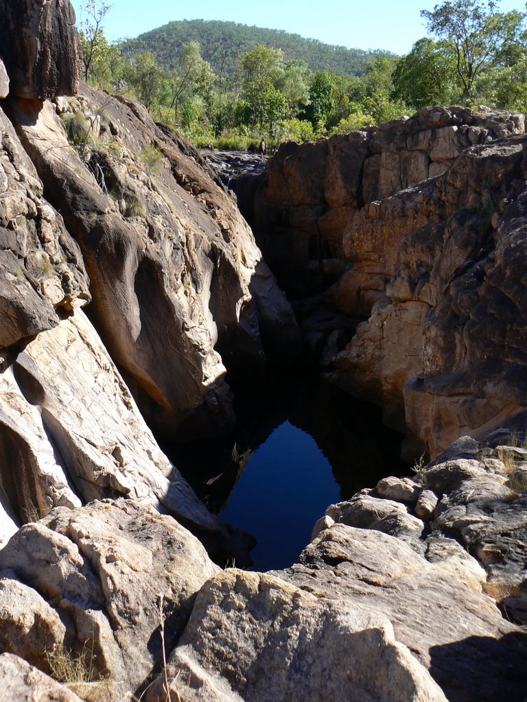 Upper pools, Gunlom Falls by David W Jones