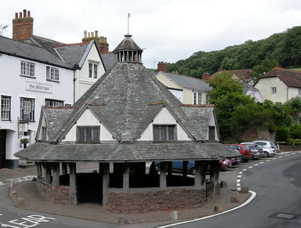 Dunster Yarn Market 1609 by John S Bacon