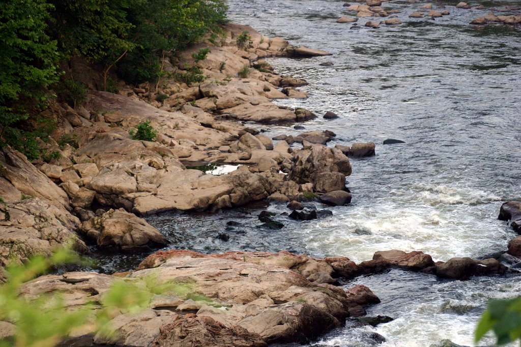 Housatonic River at Bulls Bridge - Connecticut, USA by HAJEX