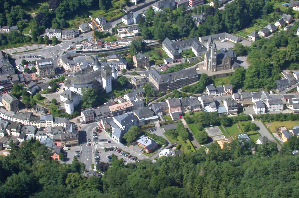 Aerial Photo, Clervaux, Luxembourg by Jean Herbrink