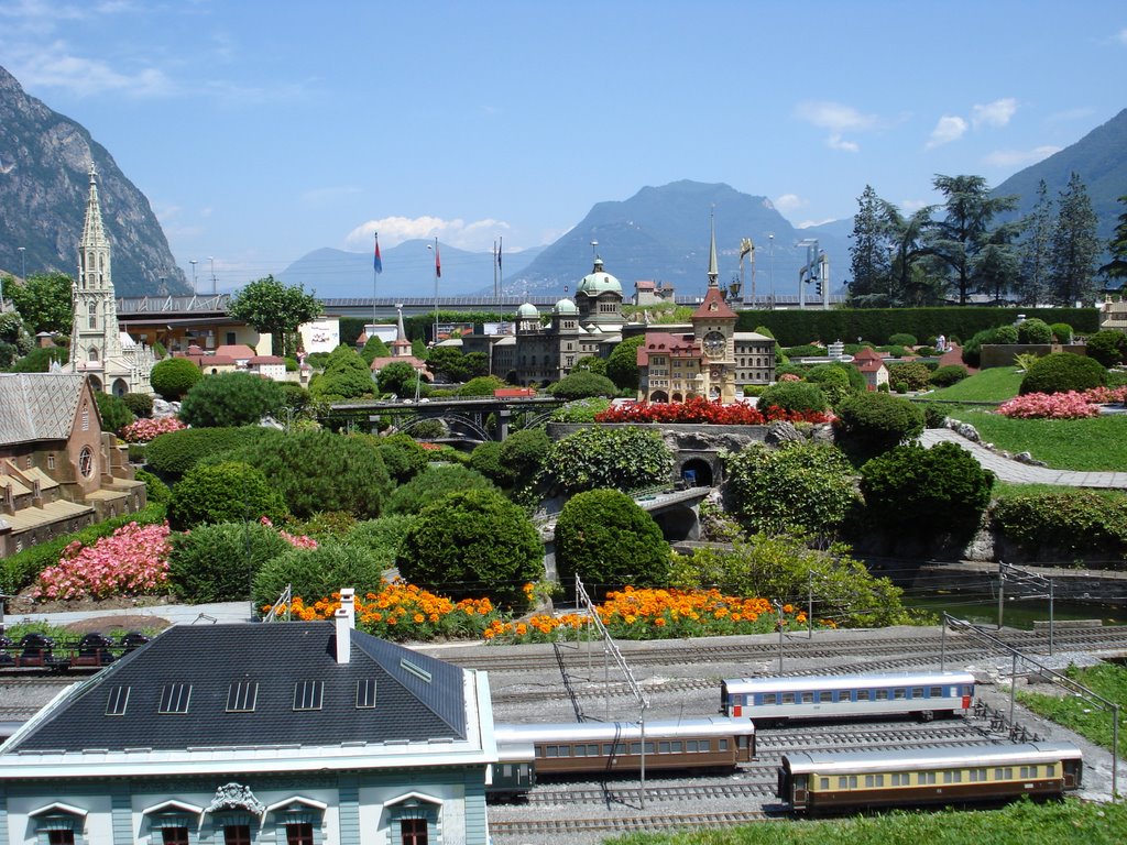 Lugano,Melide by GHEORGHE PETCU