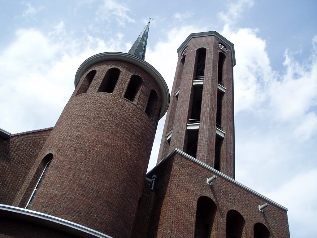 Torens Sint Lambertuskerk Horst by G Timmermans