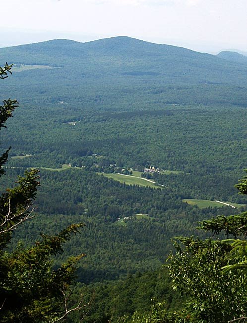 Bread Loaf Campus from the Long Trail by cwohlers