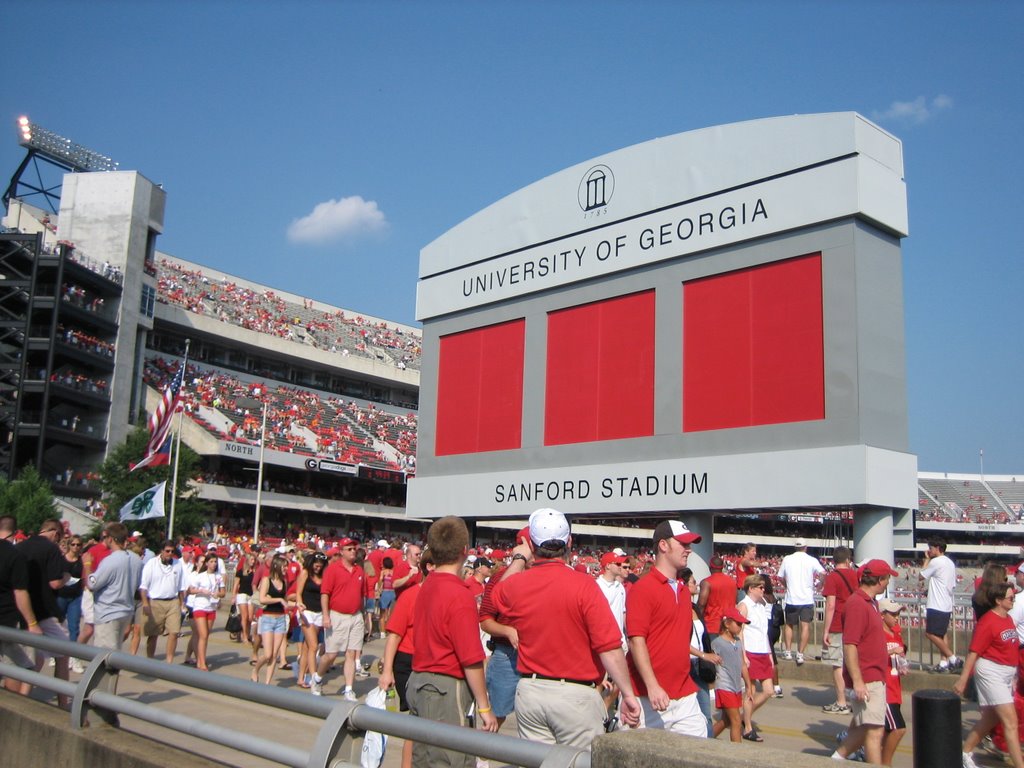 Sanford Stadium, Univ. of GA. by dawg68