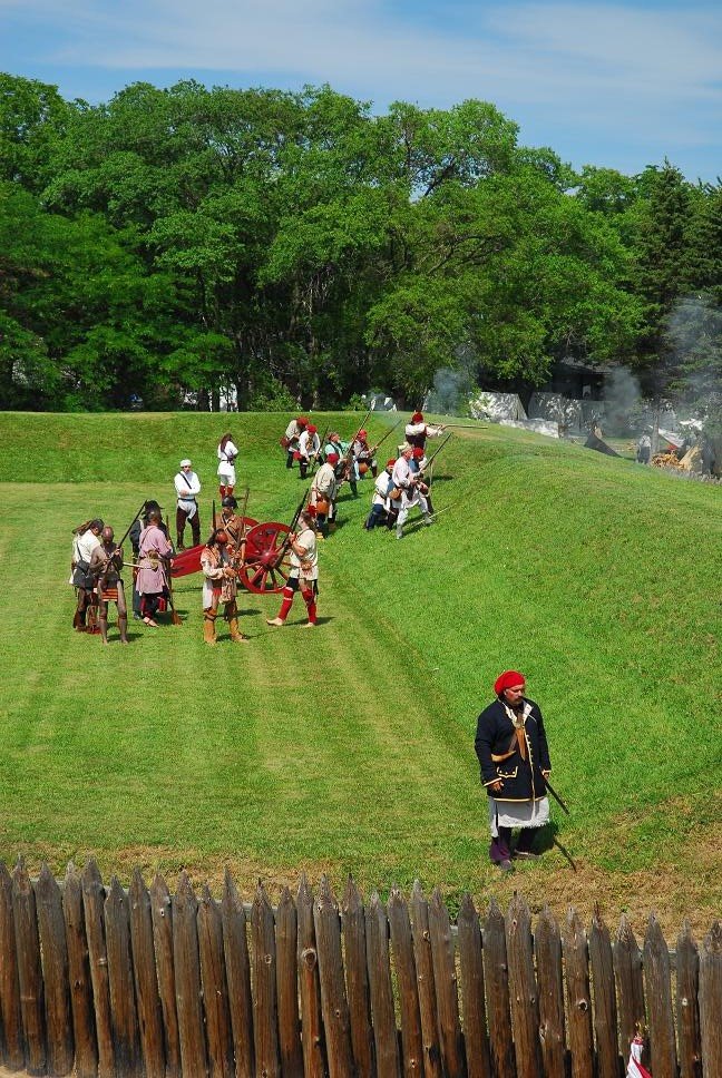 Fort Niagara on 4th of July. French and Indian War Re-enactment by kSj (Klare&John)