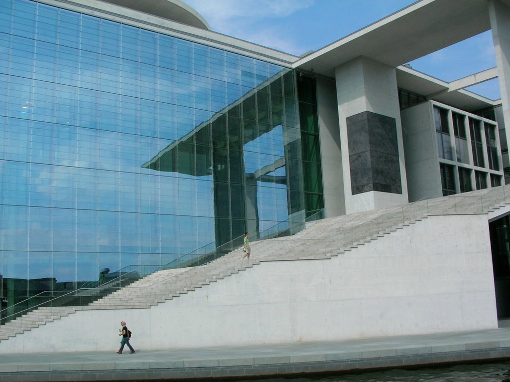 Bundestag office building treppe by m.arvedsen