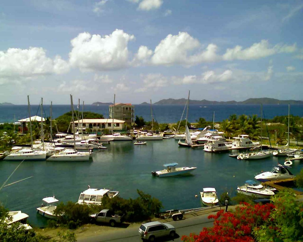 Road Town Bay, Tortola by Cesar O. Rocha