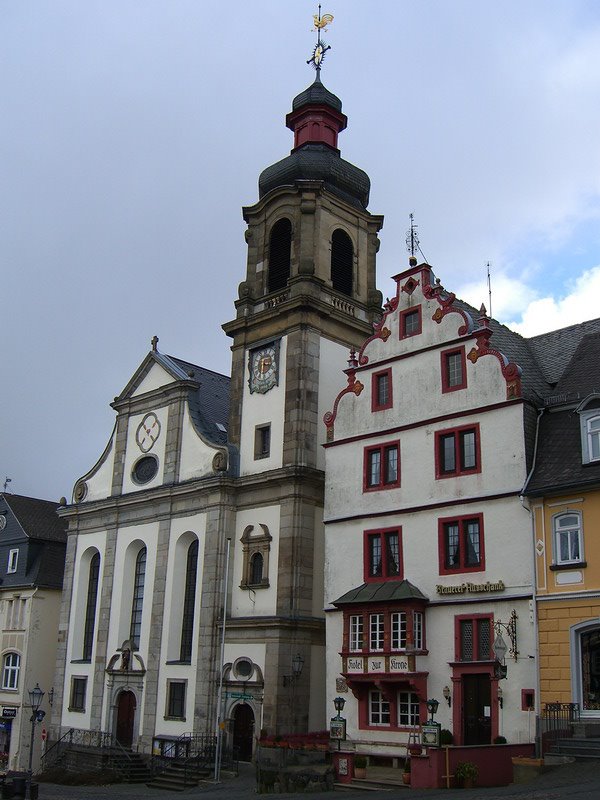 Kirche am Alten Markt, Hachenburg by Obertroll