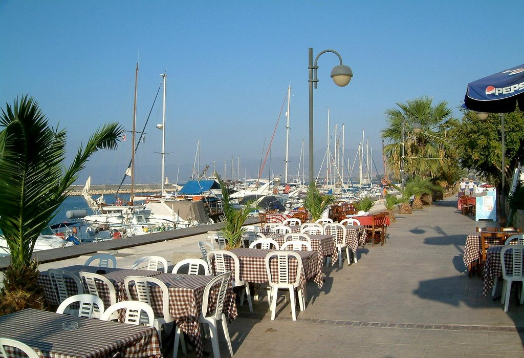 Latchi harbour promenade. (2006-09) by arco_on_tour