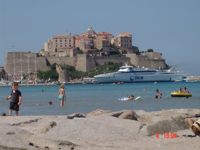 View from the beach by Burchardt Jensen