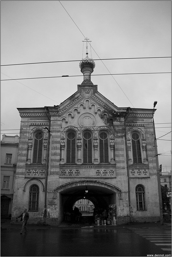 Знаменская башня (1658-1659). July 2008. Znamenskaya Tower. by Dennot.com