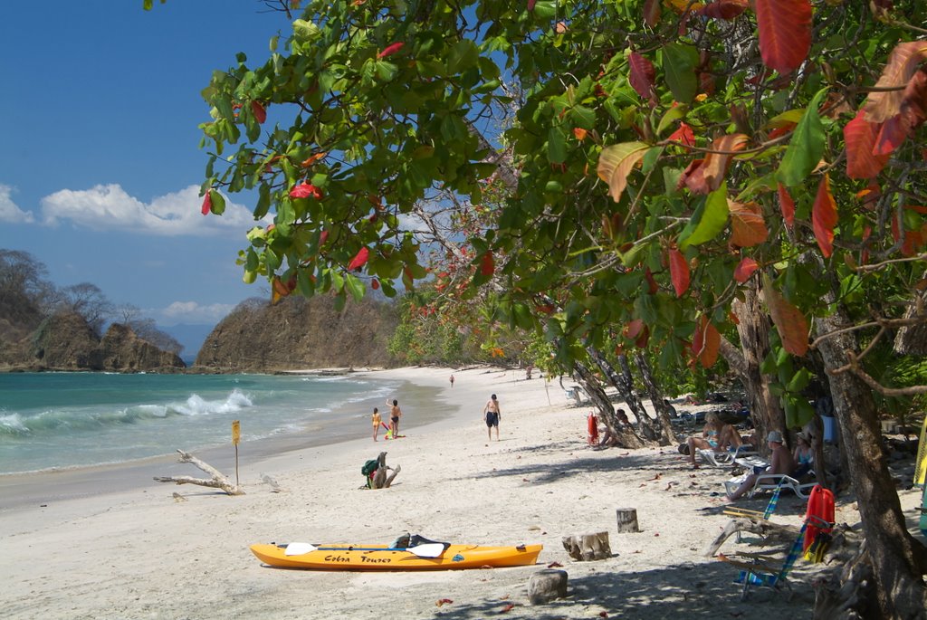 Playa Blanca, Punta Leona by Andrzej Pradzynski