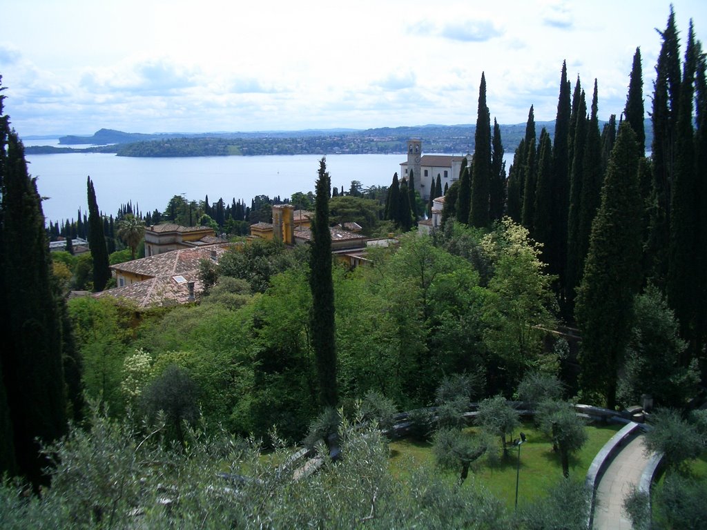 View of the Lake from the Vittoriale by Xjan